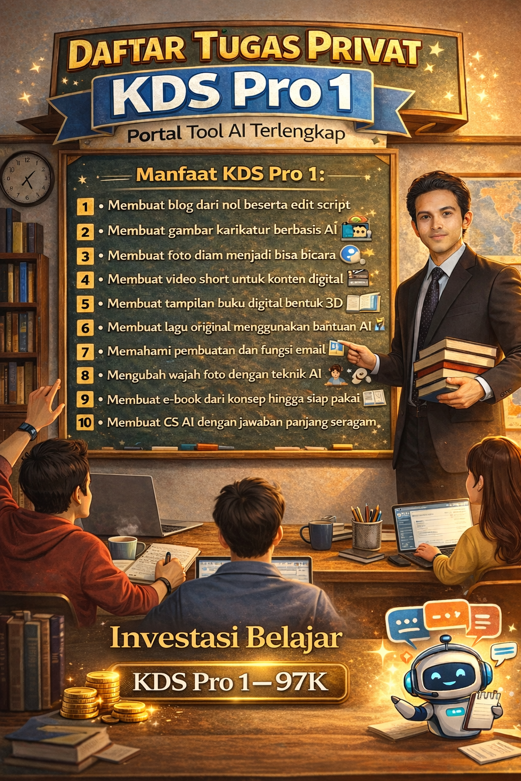 🚀 DASHBOARD AI – Kilat Digital Solution